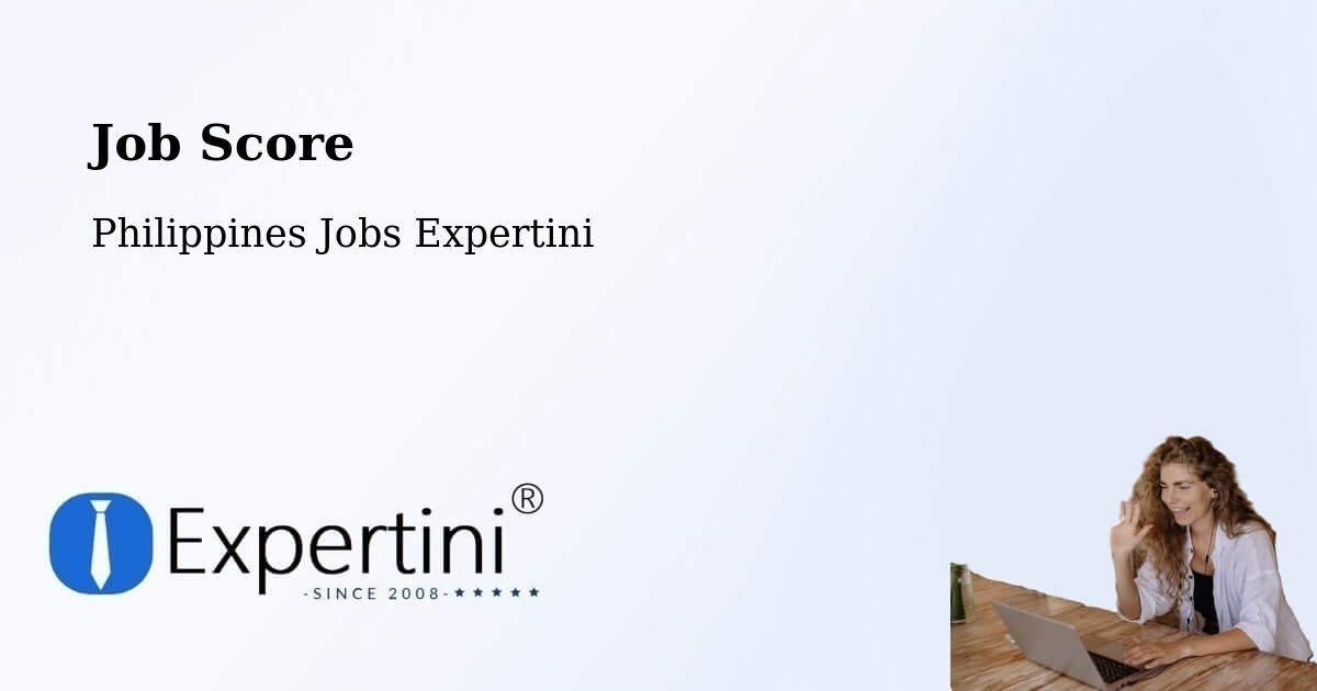 Job Score - Philippines Jobs Expertini